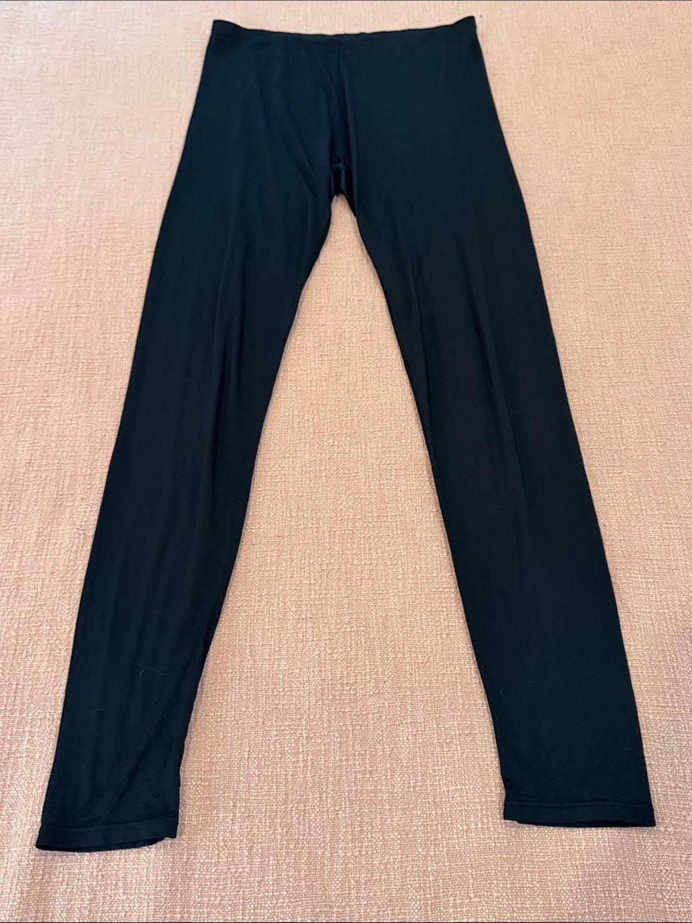 base layer Black Stretch Leggings - underpants - Waist 28-29 length 32 “ Unisex